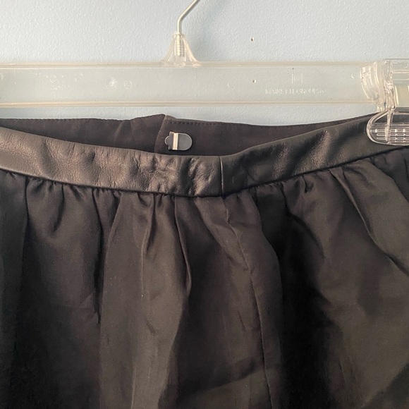 Tibi Silk Mini Skirt with Leather Waistband (+ BOGO SALE!) - Picture 7 of 16